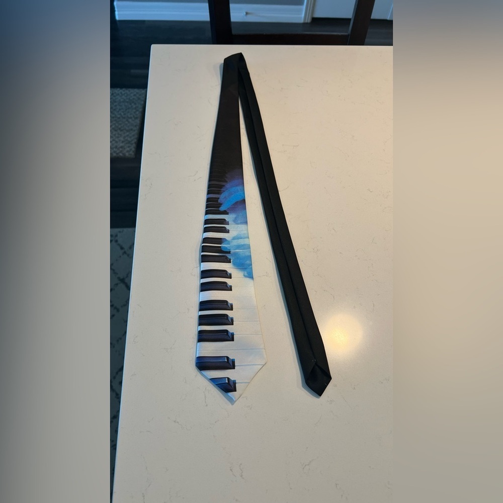 Ralph Marlin Vintage Piano Keys Tie